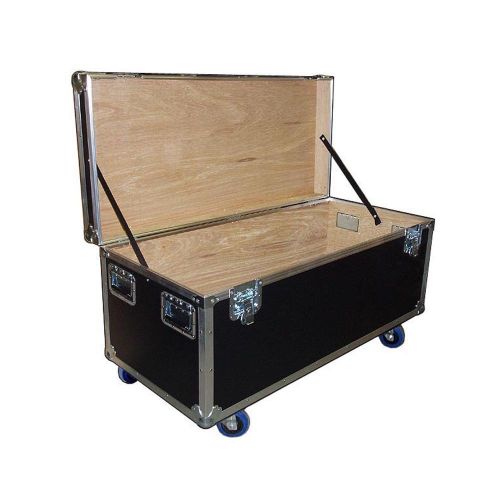  Roadie Products, Inc. Cable Trunk Jumbo Size 48x22 ATA Case - Heavy Duty 3/8 Ply with Wheels - Std High - Truck Pack Size