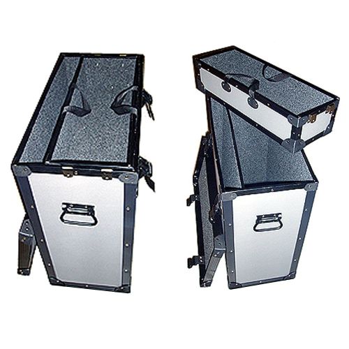  Roadie Products, Inc. Drum Trap Case with Wheels - 1/4 Ply Medium Duty Tuffbox Road Case - Small Size