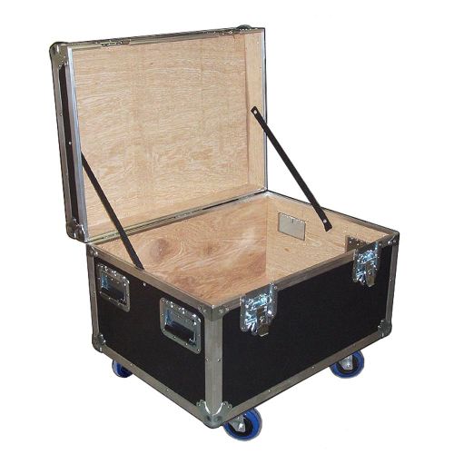 Roadie Products, Inc. Cable Trunk Mini Size 30x22 ATA Case - Heavy Duty 3/8 Ply w/Wheels - Standard High - Truck Pack Size