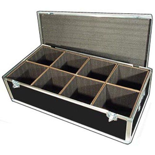  Roadie Products, Inc. Lighting LED PAR Lights ATA Case with 8 Compartments - ID Per Compartment 10 x 10 x 12 High