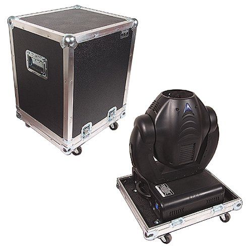  Roadie Products, Inc. Lighting ATA Case 14 Medium Duty Ply with Wheels for American DJ Spot 250 Moving Rotating Head