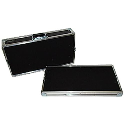  Roadie Products, Inc. Pedal Board Effects Pedal ATA Case - 2 Catch 1/4 Ply Medium Duty - Inside Dimensions 28 x 14 x 6 High