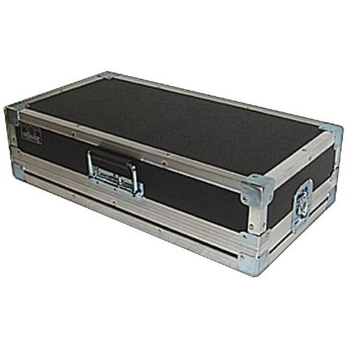  Roadie Products, Inc. Pedal Board Effects Pedal ATA Case - 2 Catch 1/4 Ply Medium Duty - Inside Dimensions 28 x 14 x 6 High