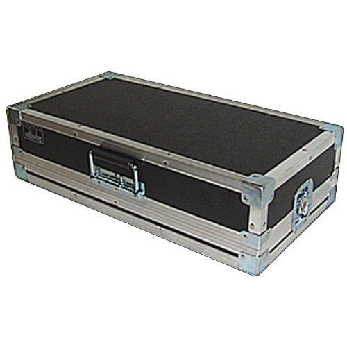  Roadie Products, Inc. Pedal Board Effects Pedal ATA Case - 2 Catch 1/4 Ply Medium Duty - Inside Dimensions 28 x 14 x 6 High