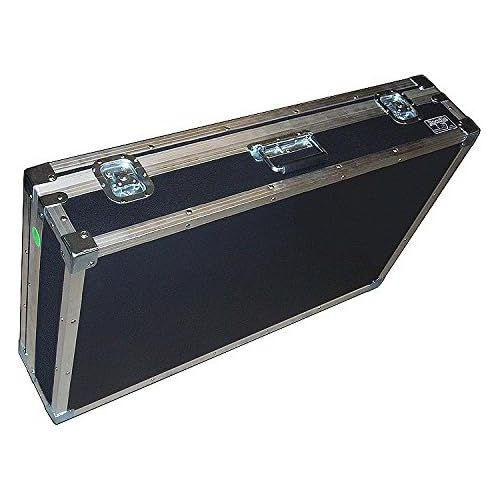  Roadie Products, Inc. Pedal Board Effects Pedal ATA Case - 4 Catch 1/4 Ply Medium Duty - Id 40 x 20 x 6 High