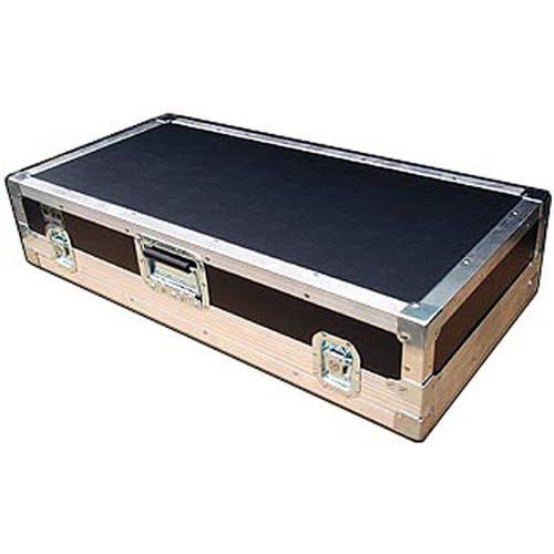  Roadie Products, Inc. Pedal Board Effects Pedal ATA Case - 4 Catch 3/8 Ply Heavy Duty - Inside Dimensions 40 x 20 x 6 1/4 High