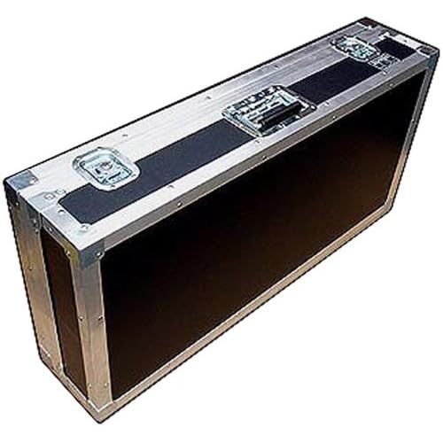  Roadie Products, Inc. Pedal Board Effects Pedal ATA Case - 4 Catch 3/8 Ply Heavy Duty - Inside Dimensions 40 x 20 x 6 1/4 High