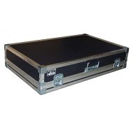 Roadie Products, Inc. Pedal Board Effects Pedal ATA Case - 4 Catch 1/4 Ply Medium Duty - Inside Dimensions 34 x 20 x 6 High