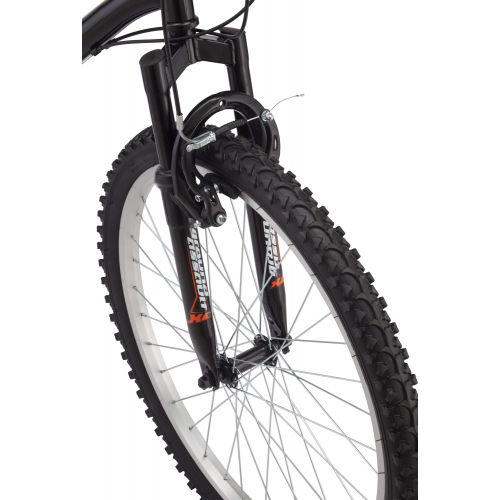  ROADMASTER 24 Roadmaster Granite Peak Boys Mountain Bike, Black