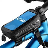 Roam Phone Bag Bike Mount - Waterproof Front Frame for Touchscreen Accessibility - Top Tube Handlebar Pack - Universal Compatibility Including Android, iPhone 12 and 12 Pro