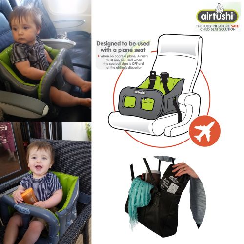  Roamwild Airtushi - Inflatable Portable Baby High Chair Booster