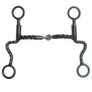 Robart Pinchless Twisted 7-Shank Snaffle Horse Bit