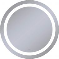 Robern YM0030CIFPD4 4000K Temperature Inset Pattern Vitality 30 Circle Lighted Mirror