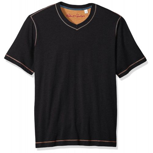  Robert+Graham Robert Graham Mens Short Sleeve Classic Fit Jersey Tee Shirt