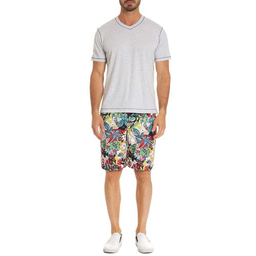  Robert+Graham Robert Graham Mens Barbarito Woven Swim Board Short