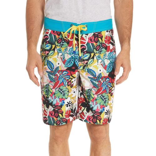  Robert+Graham Robert Graham Mens Barbarito Woven Swim Board Short