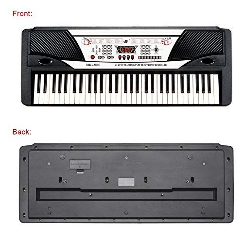  Robincure 61 Key Standard Electronic Piano Keyboards for Kids Toddlers Adults Beginners Led Display Electronic Organ Instrument