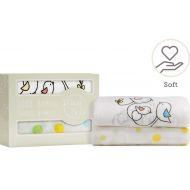 Robins & Co Baby Swaddle Blankets - 100% Bamboo  These Muslin Swaddle Blankets are The Perfect for Baby...