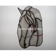 Robinsglassworld Arabian Horse Suncatcher in Stained Glass