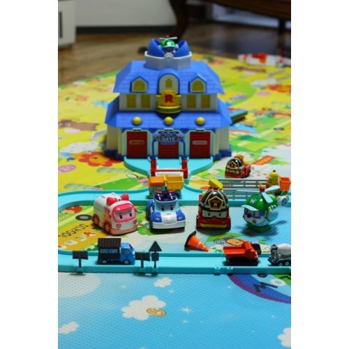  Robocar Poli Rescue Center PlaySet