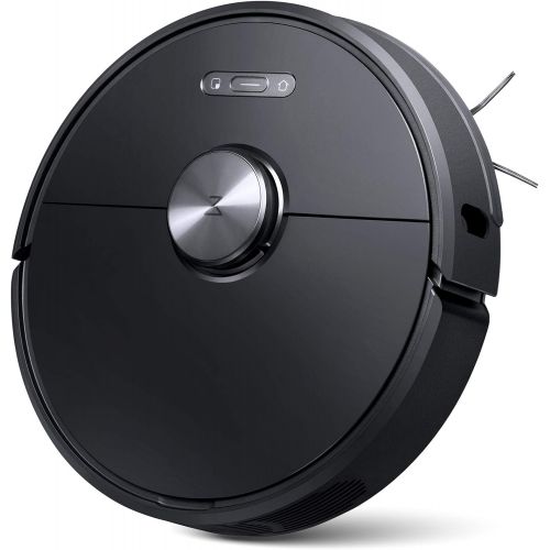  Roborock S6 Robot Vacuum, Robotic Vacuum Cleaner and Mop with Adaptive Routing, Selective Room Cleaning, Super Strong Suction, and Extra Long Battery Life, APP & Alexa Voice Contro