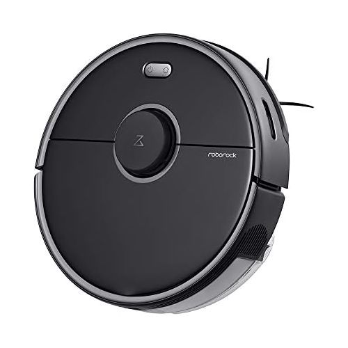  Roborock S5 MAX Robot Vacuum and Mop, Robotic Vacuum Cleaner with E-Tank, Lidar Navigation, Selective Room Cleaning, Super Powerful Suction and No-mop Zones