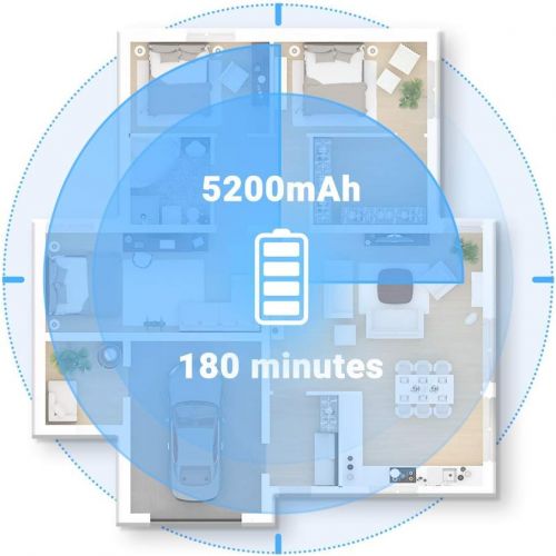  Roborock S5 MAX Robot Vacuum and Mop, Robotic Vacuum Cleaner with E-Tank, Lidar Navigation, Selective Room Cleaning, Super Powerful Suction and No-mop Zones