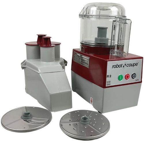  Robot Coupe R2N CLR Continuous Feed Combination Food Processor with 2.9 Liter Clear Polycarbonate Bowl, 1-HP, 120-Volts