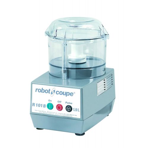  Robot Coupe R 101 B CLR Commercial Food Processor with 2.5-Quart Clear Polycarbonate Bowl, 120-Volts