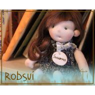 /Robsui Susanna Doll, Doll, Stoffpuppe, Waldorf Doll, Soft Toy Doll, Pocket Doll, Puppe, Waldorf Inspired Doll, Play Doll,