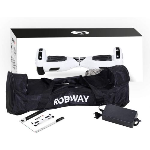  Robway W1 Hoverboard - Das Original - Samsung Marken Akku - Self Balance - 22 Farben - Bluetooth - 2 x 350 Watt Motoren - App - Led