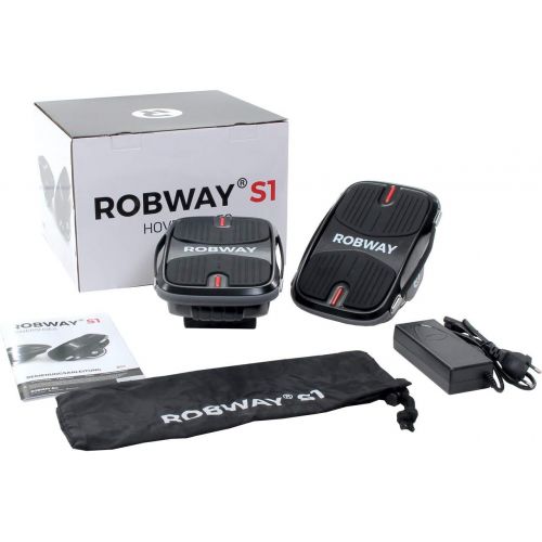  Robway S1 Hovershoes 2in1 Hoverboard - UL2272 Akku - 2 x 250 Watt Motor - Verbindungsstange - Self Balance - LED Beleuchtung