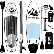 Roc Inflatable Stand Up Paddle Boards 10 ft 6 in with Premium SUP Paddle Board Accessories, Wide Stable Design, Non-Slip Comfort Deck for Youth & Adults