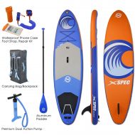 Roc Xspec Inflatable Stand Up Paddle Board w/Non-Slip Wide Top Deck 10x32 x6 Universal SUP Wide Stance