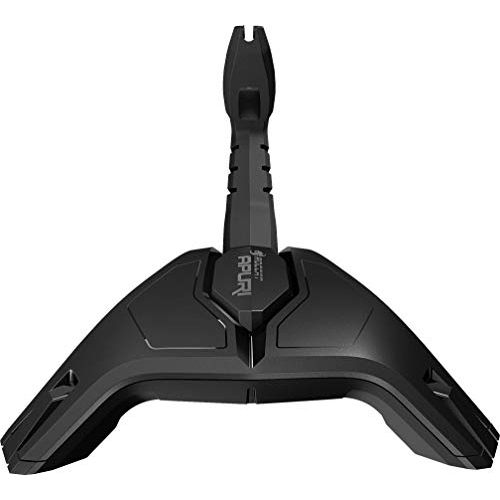  [아마존베스트]Roccat Apuri Raw Gaming Mouse Bungee with Zero Drag, Stability by Weights and Rubber Feet, Easy Cable Management, Black