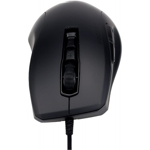  [아마존베스트]Roccat Kone Pure Ultra-Light Ergonomic Gaming Mouse Optical Sensor 16000 dpi RGB Lighting 66G Ultra Light Black