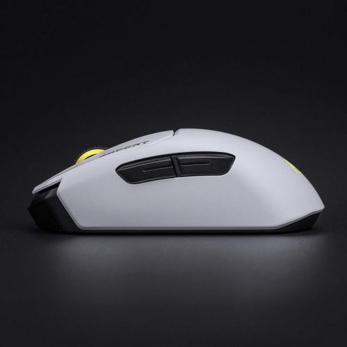  [아마존베스트]Roccat Kain 202 AIMO RGB Gaming Maus (16.000 DPI Owl-Eye Sensor, Kabellos, Titan Click Technologie), weiss