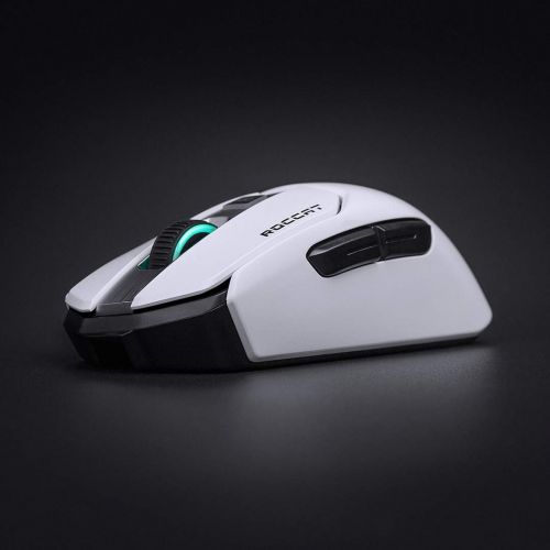  [아마존베스트]Roccat Kain 202 AIMO RGB Gaming Maus (16.000 DPI Owl-Eye Sensor, Kabellos, Titan Click Technologie), weiss