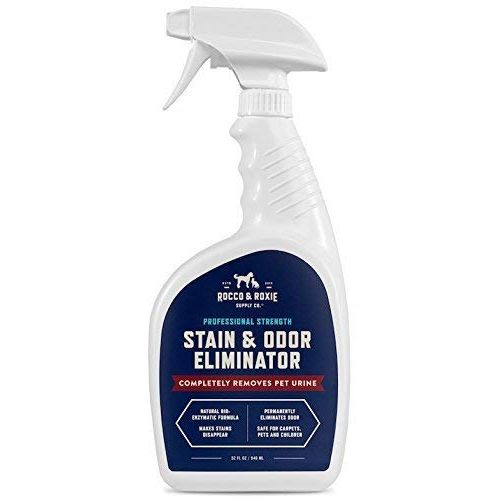  Rocco & Roxie Supply Co Rocco & Roxie Professional Strength Stain & Odor Eliminator - Enzyme-Powered Pet Odor & Stain Remover for Dog and Cats Urine