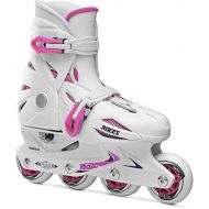 Roces Kids' Orlando III Outdoor Adjustable Size Breathable Comfort 4-Wheel Racing Inline Skates