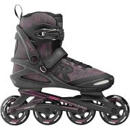 ROCES Women's Weft Thread Lightweight Breathable Adjustable Fitness Ecology Outdoor 4 Wheel Inline Racing Skates with Easy Entry System & & Secure Closure, Supplied with Brake