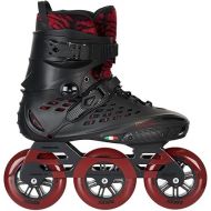 ROCES Men's X35 3X110 TIF Savosin Outdoor Breathable Freestyle Comfortable Inline Skates | Aluminum Upper Micrometric Buckle & Extruded Aluminum Frame | 110mm 85A Wheels