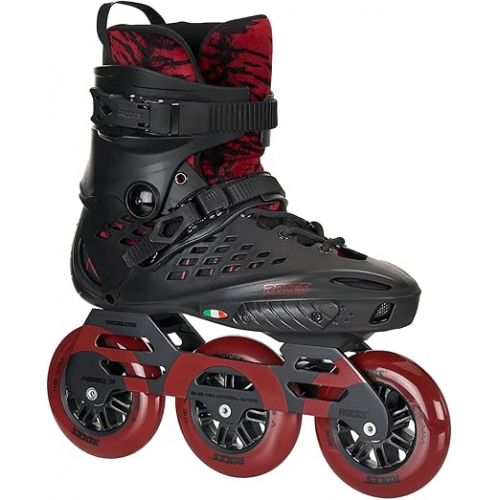  ROCES Men's X35 3X110 TIF Savosin Outdoor Breathable Freestyle Comfortable Inline Skates | Aluminum Upper Micrometric Buckle & Extruded Aluminum Frame | 110mm 85A Wheels