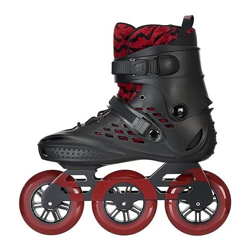 ROCES Men's X35 3X110 TIF Savosin Outdoor Breathable Freestyle Comfortable Inline Skates | Aluminum Upper Micrometric Buckle & Extruded Aluminum Frame | 110mm 85A Wheels