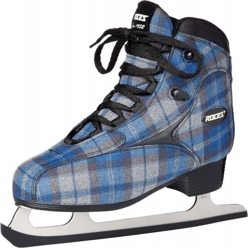  [아마존베스트]Roces Womens Logger Ice Skates Superior Italian Navy/Gray Plaid 450647 00001