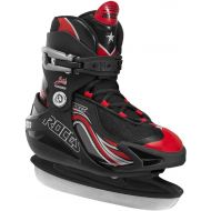 Roces Boys Swish Ice Skate Size Adjustable 450629 00001 (Red,13 Jr.-3)