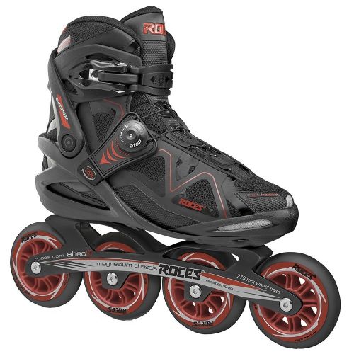  Roces Mens Gymnasium 2.0 M Fitness Inline Skates Blades BlackRed 400803