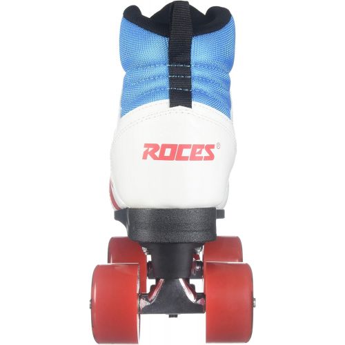  Roces Unisex Disco Palace Fitness Quad Skates Roller Skate RedWhiteMint 550039