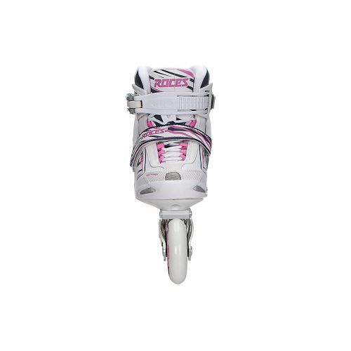  Roces Womens IZI Sporty Inline Fitness Skates, White-Blue-Pink. 400802 00002