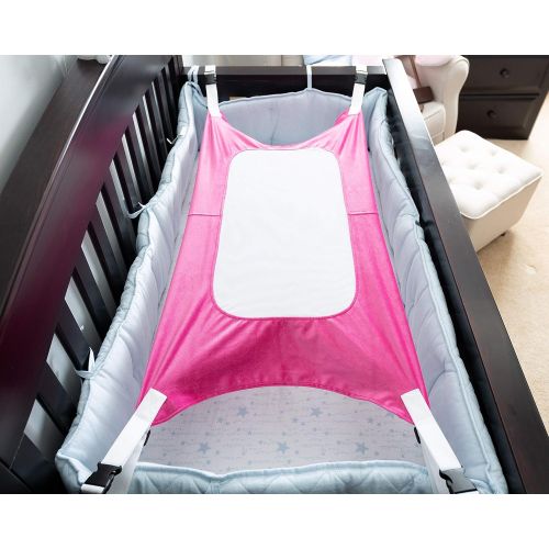  Rock Solid Dealzzz Baby Hammock for Crib - Safe Comfy Bed for Newborn, Mimics Womb in Bassinet with 3X...